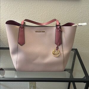 Michael Kors Pink Tote Bag